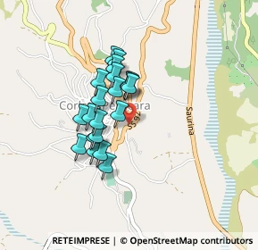 Mappa Via Val d'Agri, 85012 Corleto Perticara PZ, Italia (0.345)