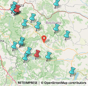 Mappa Via Val d'Agri, 85012 Corleto Perticara PZ, Italia (22.683)