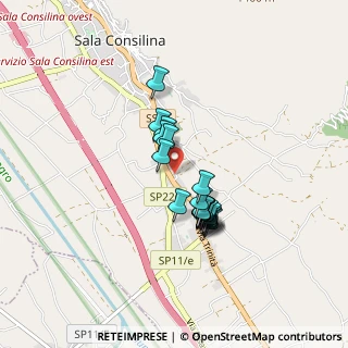 Mappa Via Tressanti Ex, 84036 Sala Consilina SA, Italia (0.704)