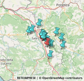 Mappa Via Tressanti Ex, 84036 Sala Consilina SA, Italia (7.78)