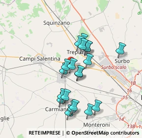 Mappa Z.I. III° Trav. dx, 73051 Novoli LE, Italia (3.413)