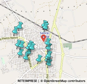 Mappa Via Roma, 73015 Salice Salentino LE, Italia (0.4885)