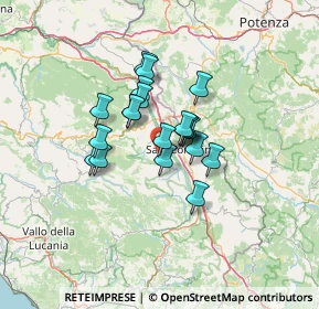 Mappa Via Cerri I, 84039 Teggiano SA, Italia (9.7125)