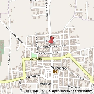 Mappa Via paolucci 1, 74026 Pulsano, Taranto (Puglia)
