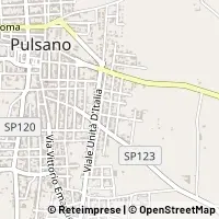 Hartă Pulsano