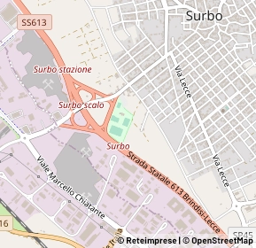 Mappa 73100 Surbo LE, Italia (0.40769)