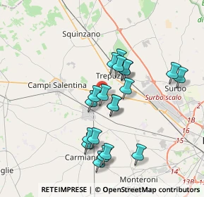 Mappa Zona Industriale III Traversa, 73051 Novoli LE, Italia (3.4505)