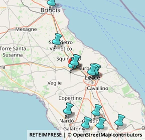 Mappa Zona Industriale III Traversa, 73051 Novoli LE, Italia (17.31929)