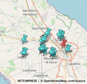 Mappa Zona Industriale III Traversa, 73051 Novoli LE, Italia (6.00944)