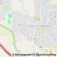 Karte Spino d'Adda