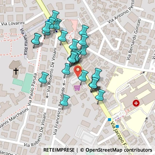 Mappa Via Jacopo Facciolati, 35126 Padova PD, Italia (0.09643)