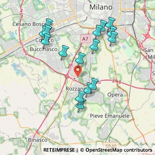 Mappa Via Montello, 20089 Rozzano MI, Italia (4.17)