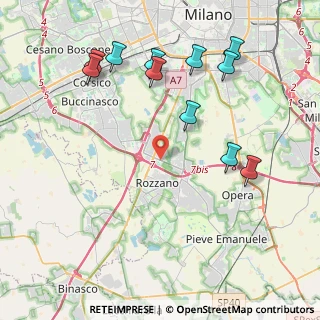 Mappa Via Monte Amiata, 20089 Rozzano MI, Italia (4.66545)