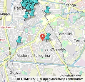 Mappa Via Pier Paolo Vergerio, 35126 Padova PD, Italia (1.5045)