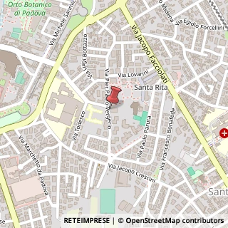 Mappa Via Pier Paolo Vergerio, 21, 35126 Padova, Padova (Veneto)