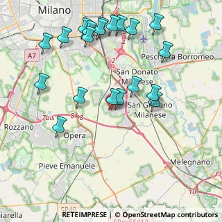 Mappa Via Goffredo Mameli, 20098 San Giuliano Milanese MI, Italia (4.5975)