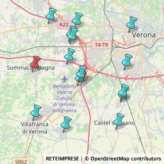 Mappa Via Enrico Federico, 37062 Dossobuono VR, Italia (4.59867)