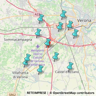 Mappa Via Enrico Federico, 37062 Dossobuono VR, Italia (4.17)