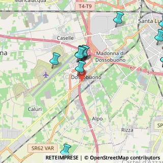 Mappa Via Enrico Federico, 37062 Dossobuono VR, Italia (2.67286)