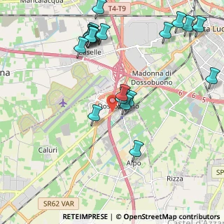 Mappa Via Enrico Federico, 37062 Dossobuono VR, Italia (2.4095)