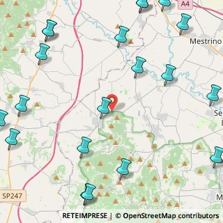 Mappa Via Pozzetto, 35030 Rovolon PD, Italia (6.6495)