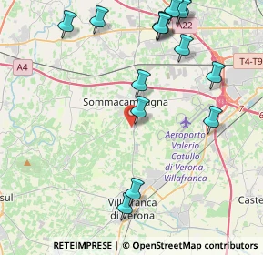 Mappa Via della Tecnica, 37066 Sommacampagna VR, Italia (4.98267)