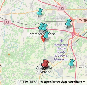 Mappa Via della Tecnica, 37066 Sommacampagna VR, Italia (4.174)