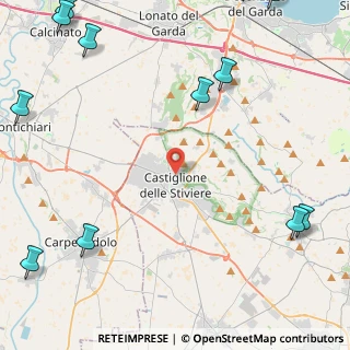 Mappa Via Moscati, 46043 Castiglione delle Stiviere MN, Italia (7.52231)