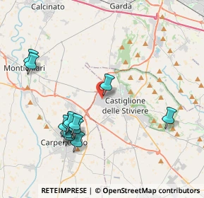 Mappa Via Arturo Toscanini, 46043 Castiglione delle Stiviere MN, Italia (4.21167)