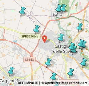 Mappa Via Arturo Toscanini, 46043 Castiglione delle Stiviere MN, Italia (3.275)