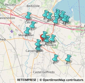 Mappa Via Arturo Toscanini, 46043 Castiglione delle Stiviere MN, Italia (7.03722)