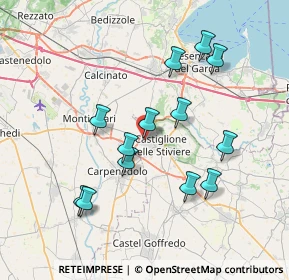 Mappa Via Arturo Toscanini, 46043 Castiglione delle Stiviere MN, Italia (7.08231)