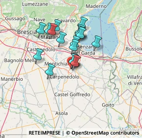 Mappa Via Arturo Toscanini, 46043 Castiglione delle Stiviere MN, Italia (11.08556)