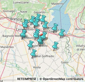 Mappa Via Arturo Toscanini, 46043 Castiglione delle Stiviere MN, Italia (10.6995)