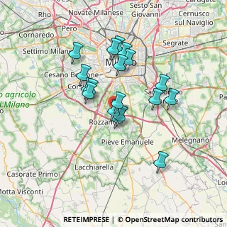Mappa 20089 Milano MI, Italia (5.80444)