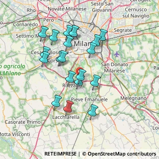 Mappa 20089 Milano MI, Italia (6.9275)