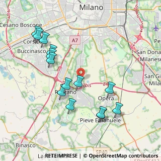 Mappa 20089 Milano MI, Italia (4.18071)