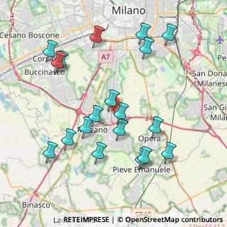 Mappa 20089 Milano MI, Italia (4.23789)