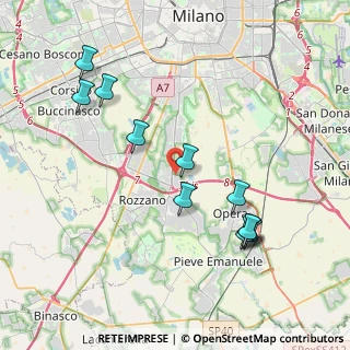 Mappa 20089 Milano MI, Italia (4.10636)