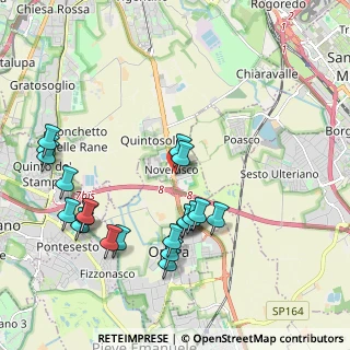 Mappa Via Enrico Fermi, 20090 Opera MI, Italia (2.2245)