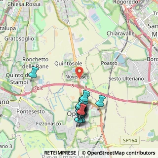 Mappa Via Enrico Fermi, 20090 Opera MI, Italia (2.0865)