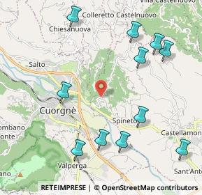 Mappa Frazione Spineto, 10082 Cuorgnè TO, Italia (2.42273)
