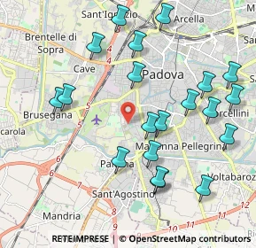Mappa Via Loreto, 35142 Padova PD, Italia (2.183)