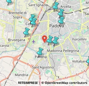 Mappa Via Loreto, 35142 Padova PD, Italia (2.21182)