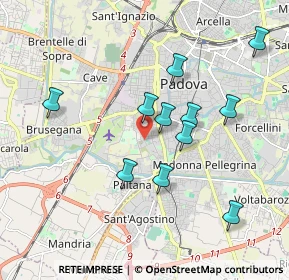 Mappa Via Loreto, 35142 Padova PD, Italia (1.76091)