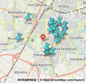 Mappa Via Loreto, 35142 Padova PD, Italia (1.4945)