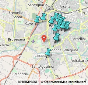 Mappa Via Loreto, 35142 Padova PD, Italia (1.675)