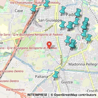 Mappa Via Loreto, 35142 Padova PD, Italia (1.4215)