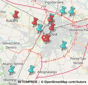 Mappa Via Loreto, 35142 Padova PD, Italia (4.2675)