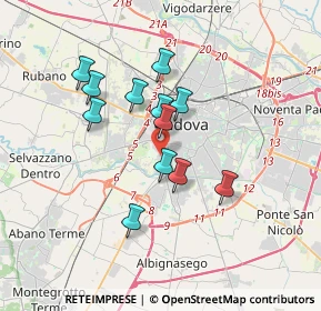 Mappa Via Loreto, 35142 Padova PD, Italia (2.85)